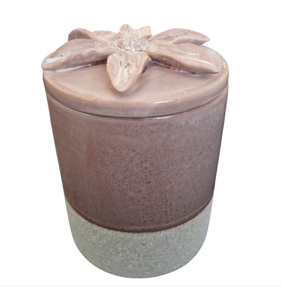 Hobby Lobby Leaves & Clay Collection Table Decor/ Jar